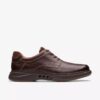 Un Briley Lace herenschoenen van mahoniekleurig leer | clarks