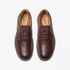 Un Briley Lace herenschoenen van mahoniekleurig leer | clarks