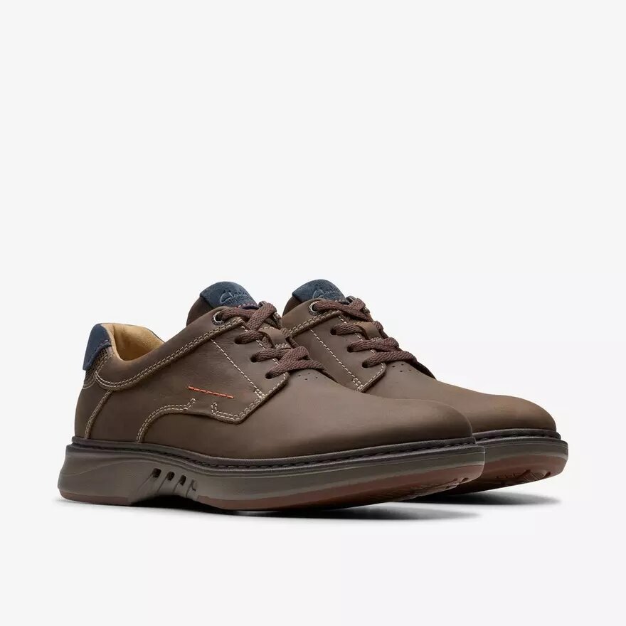 Un Briley Pace bruine nubuck herenschoenen | clarks Un Briley Pace bruine nubuck herenschoenen | clarks