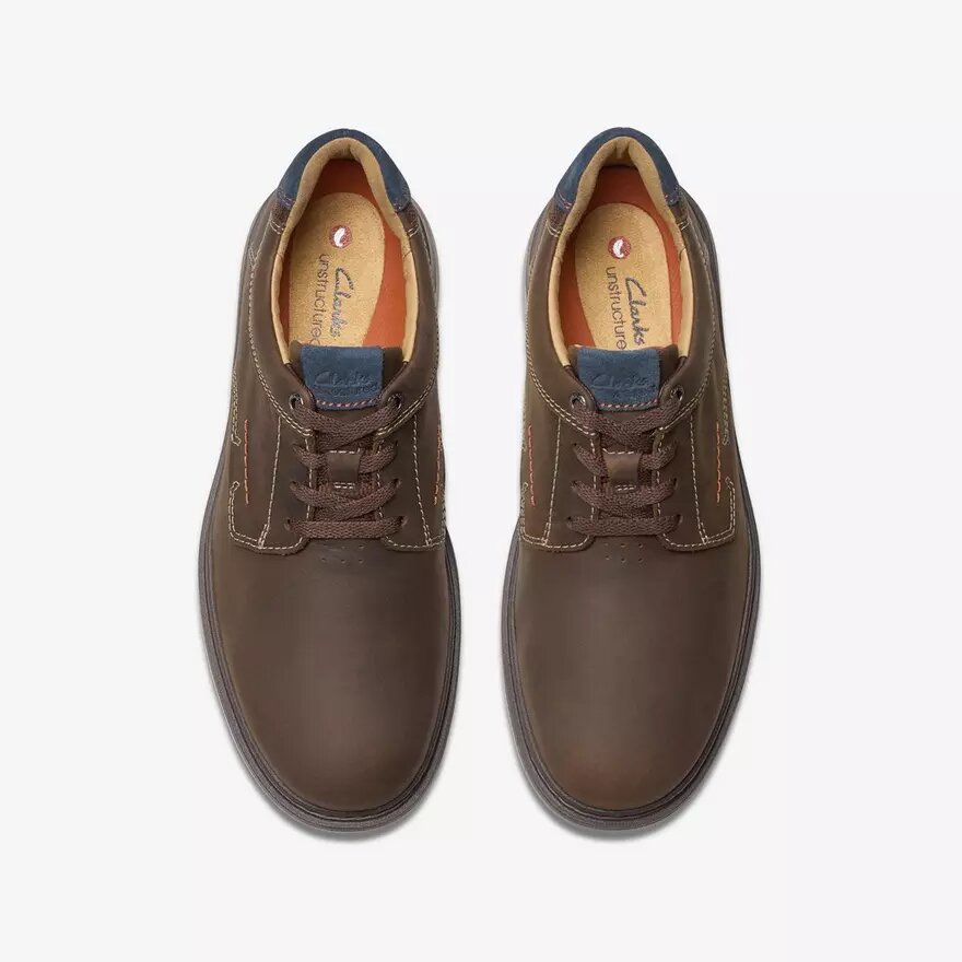 Un Briley Pace bruine nubuck herenschoenen | clarks Un Briley Pace bruine nubuck herenschoenen | clarks