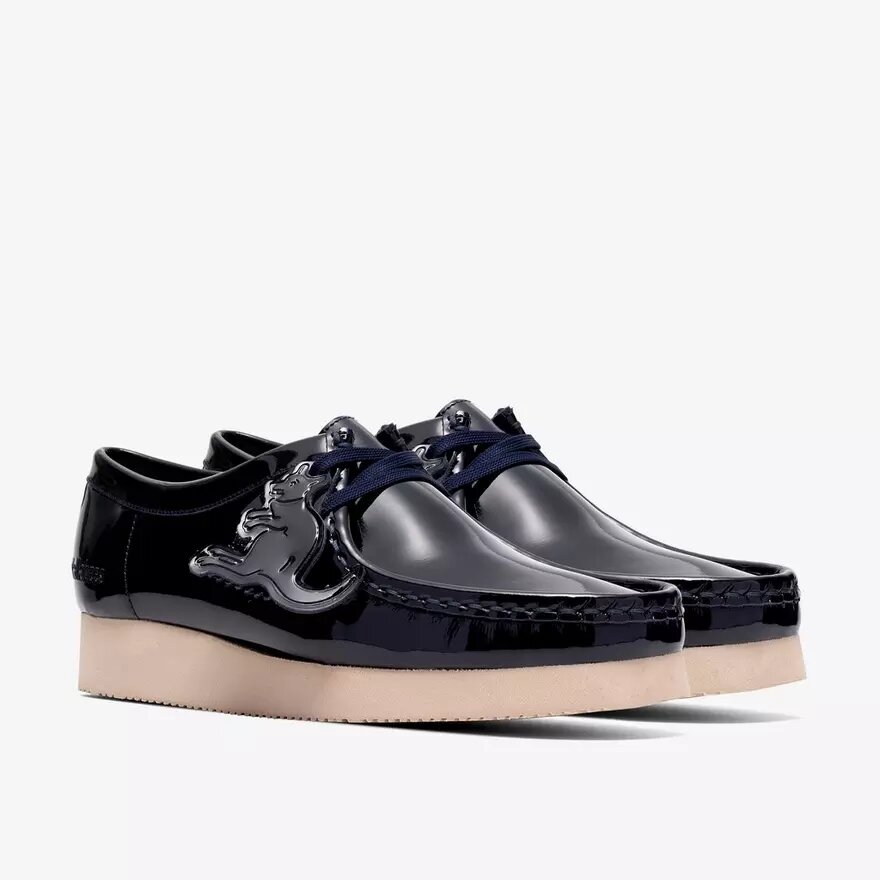 Wallabee 2604 Navy lakleren Wallabees voor dames Wallabee 2604 Navy lakleren Wallabees voor dames