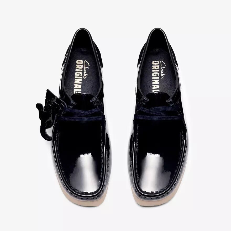 Wallabee 2604 Navy lakleren Wallabees voor dames Wallabee 2604 Navy lakleren Wallabees voor dames
