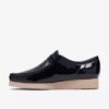 Wallabee 2604 Navy lakleren Wallabees voor heren