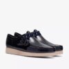 Wallabee 2604 Navy lakleren Wallabees voor heren