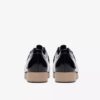 Wallabee 2604 Navy lakleren Wallabees voor heren