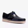Wallabee 2604 Navy lakleren Wallabees voor heren
