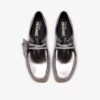 Wallabee 2604 voor dames, zilveren lak Wallabees