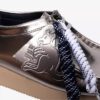 Wallabee 2604 voor dames, zilveren lak Wallabees