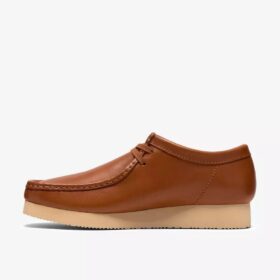 Wallabee 2604 voor heren, bruin leer