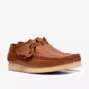 Wallabee 2604 voor heren, bruin leer