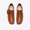 Wallabee 2604 voor heren, bruin leer