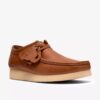 Wallabee 2604 voor heren, bruin leer