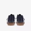 Wallabee Big Kid voor jongens, marineblauw lakleer Wallabees