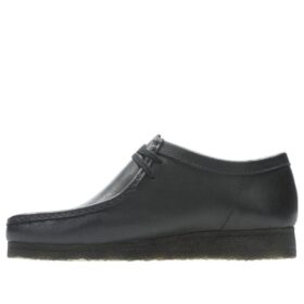 Wallabee™ herenschoenen van zwart leer