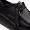 Wallabee™ herenschoenen van zwart leer