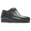 Wallabee™ herenschoenen van zwart leer