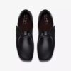 Wallabee™ herenschoenen van zwart leer