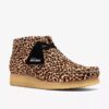 Wallabee-laars voor dames met luipaardprint Wallabee-laars voor dames met luipaardprint