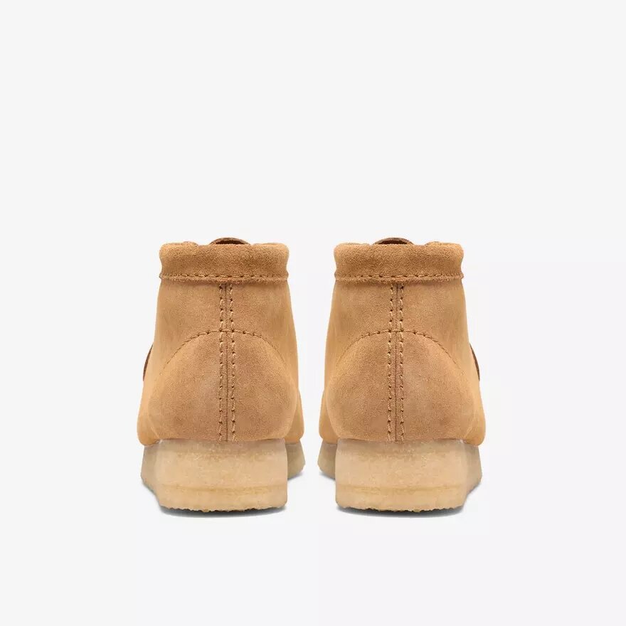 Wallabee-laars voor dames van bruin suède Wallabee-laars voor dames van bruin suède