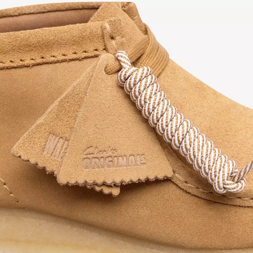 Wallabee-laars voor dames van bruin suède Wallabee-laars voor dames van bruin suède