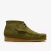 Wallabee-laars voor heren, groene suède Wallabees Wallabee-laars voor heren, groene suède Wallabees
