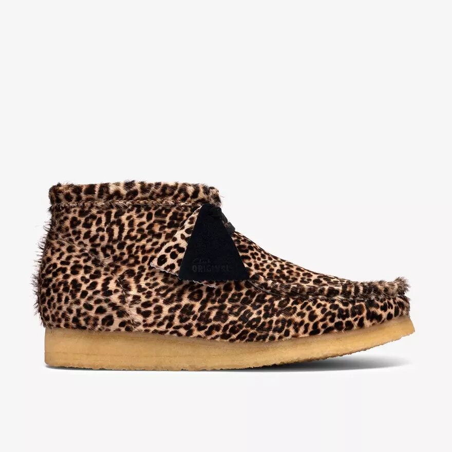 Wallabee-laars voor heren met luipaardprint Wallabee-laars voor heren met luipaardprint