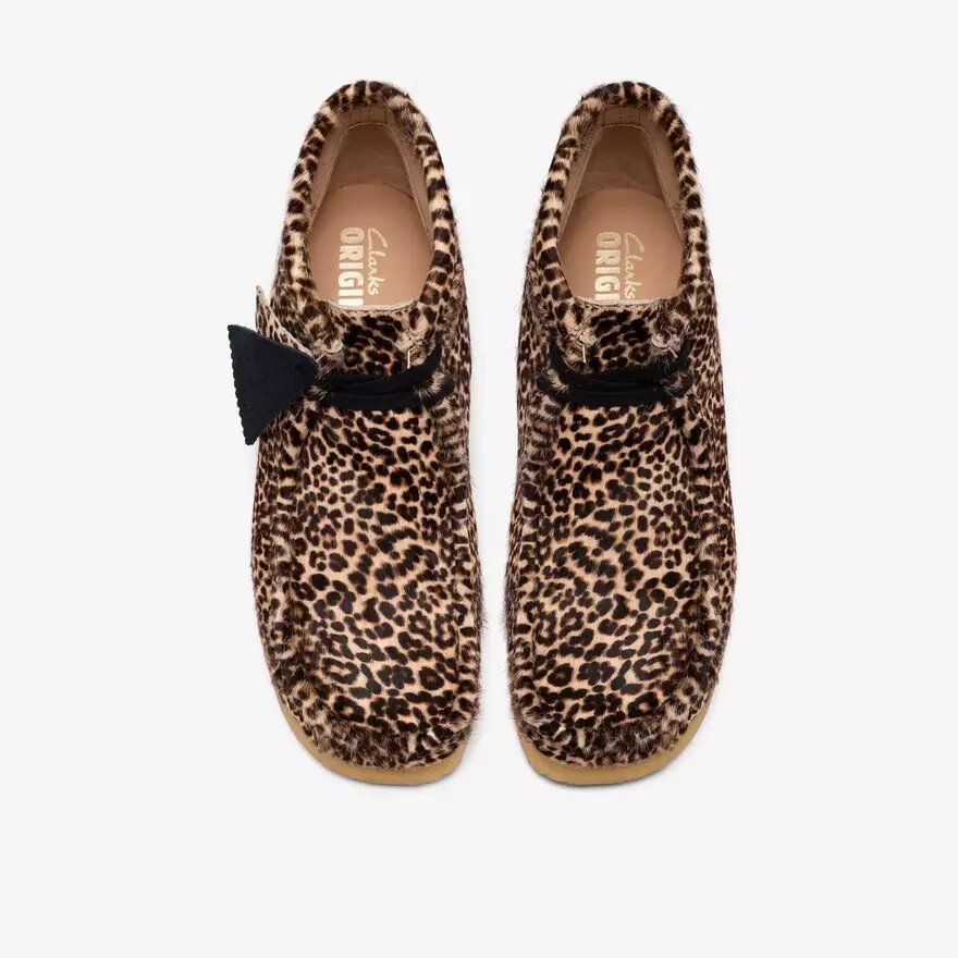 Wallabee-laars voor heren met luipaardprint Wallabee-laars voor heren met luipaardprint