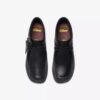 Wallabee-laars voor kinderen, oudere modellen, zwart leer Wallabee-laars voor kinderen, oudere modellen, zwart leer