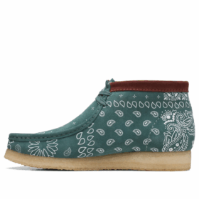 Wallabee-laarzen “Green Paisley” 26168803