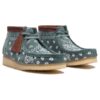 Wallabee-laarzen “Green Paisley” 26168803