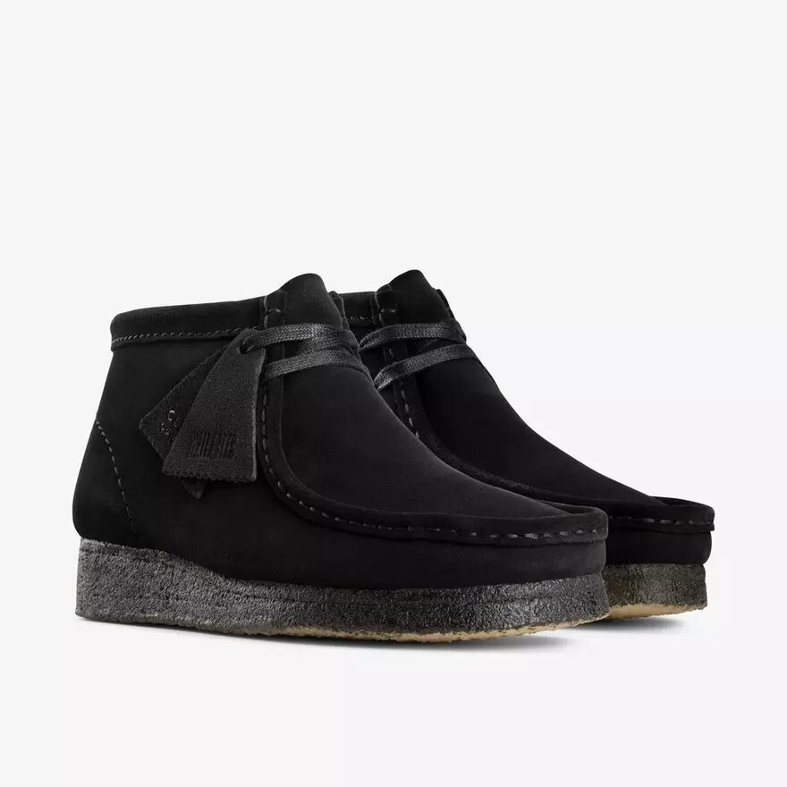 Wallabee™-laarzen voor dames, zwart suède Wallabee™-laarzen voor dames, zwart suède