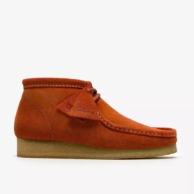 Wallabee-laarzen voor heren Oranje suède Wallabees