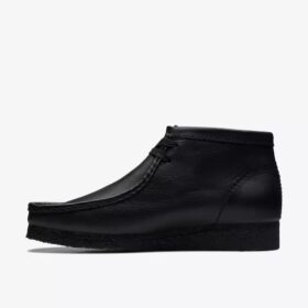 Wallabee™-laarzen voor heren, zwart leer
