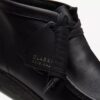 Wallabee™-laarzen voor heren, zwart leer
