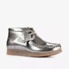 Wallabee-laarzen voor jongens – Big Kid zilveren lak-Wallabees Wallabee-laarzen voor jongens – Big Kid zilveren lak-Wallabees