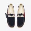 Wallabee Navy Stripe Wallabees voor dames Wallabee Navy Stripe Wallabees voor dames