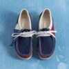 Wallabee Navy Stripe Wallabees voor dames Wallabee Navy Stripe Wallabees voor dames