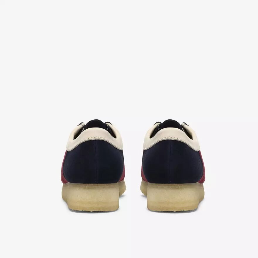 Wallabee Navy Stripe Wallabees voor dames Wallabee Navy Stripe Wallabees voor dames
