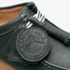 Wallabee Rb voor heren: donkergroene leren Wallabees
