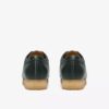 Wallabee Rb voor heren: donkergroene leren Wallabees