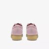 Wallabee-schoenen voor dames in babyroze leer Wallabee-schoenen voor dames in babyroze leer