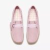 Wallabee-schoenen voor dames in babyroze leer Wallabee-schoenen voor dames in babyroze leer