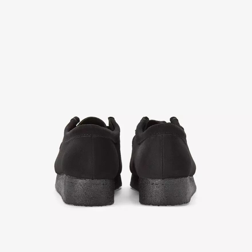 Wallabee™-schoenen voor dames van zwart suède Wallabee™-schoenen voor dames van zwart suède