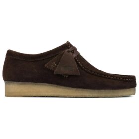 Wallabee™-schoenen voor heren van donkerbruin suède