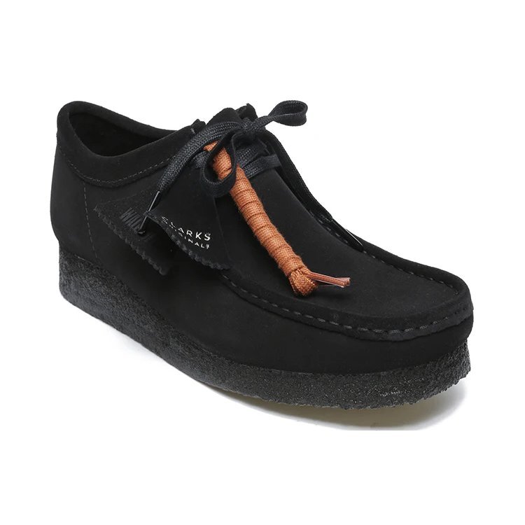 Wallabee™-schoenen voor heren van zwart suède Wallabee™-schoenen voor heren van zwart suède