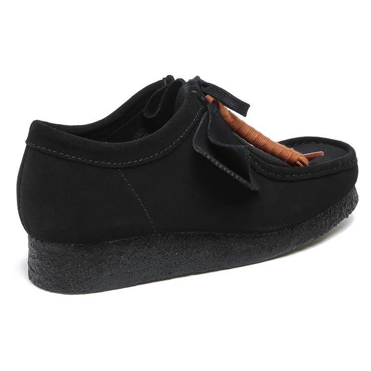 Wallabee™-schoenen voor heren van zwart suède Wallabee™-schoenen voor heren van zwart suède
