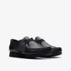 Wallabee™-schoenen voor oudere kinderen, zwart leer Wallabee™-schoenen voor oudere kinderen, zwart leer