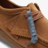 Wallabee™-suède herenschoenen in de kleur Cola