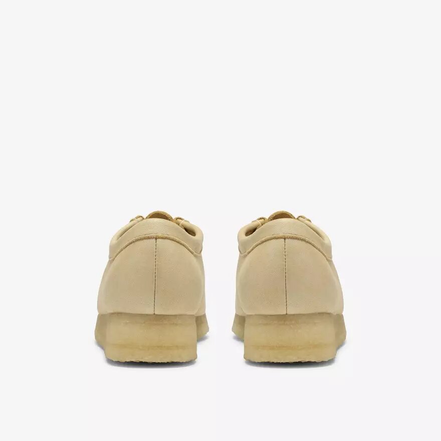 Wallabee voor dames in lichtgeel leer Wallabee voor dames in lichtgeel leer