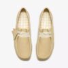 Wallabee voor dames in lichtgeel leer Wallabee voor dames in lichtgeel leer